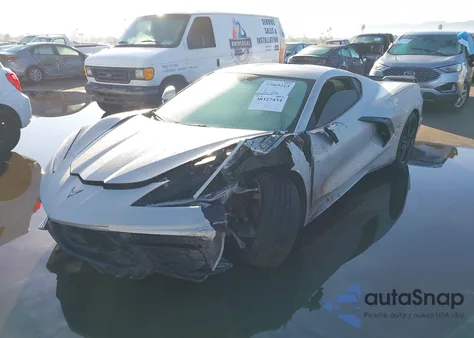 2021 Chevrolet Corvette Stingray Rwd 1Lt from USA, damaged, VIN 1G1YA2D45M5106776